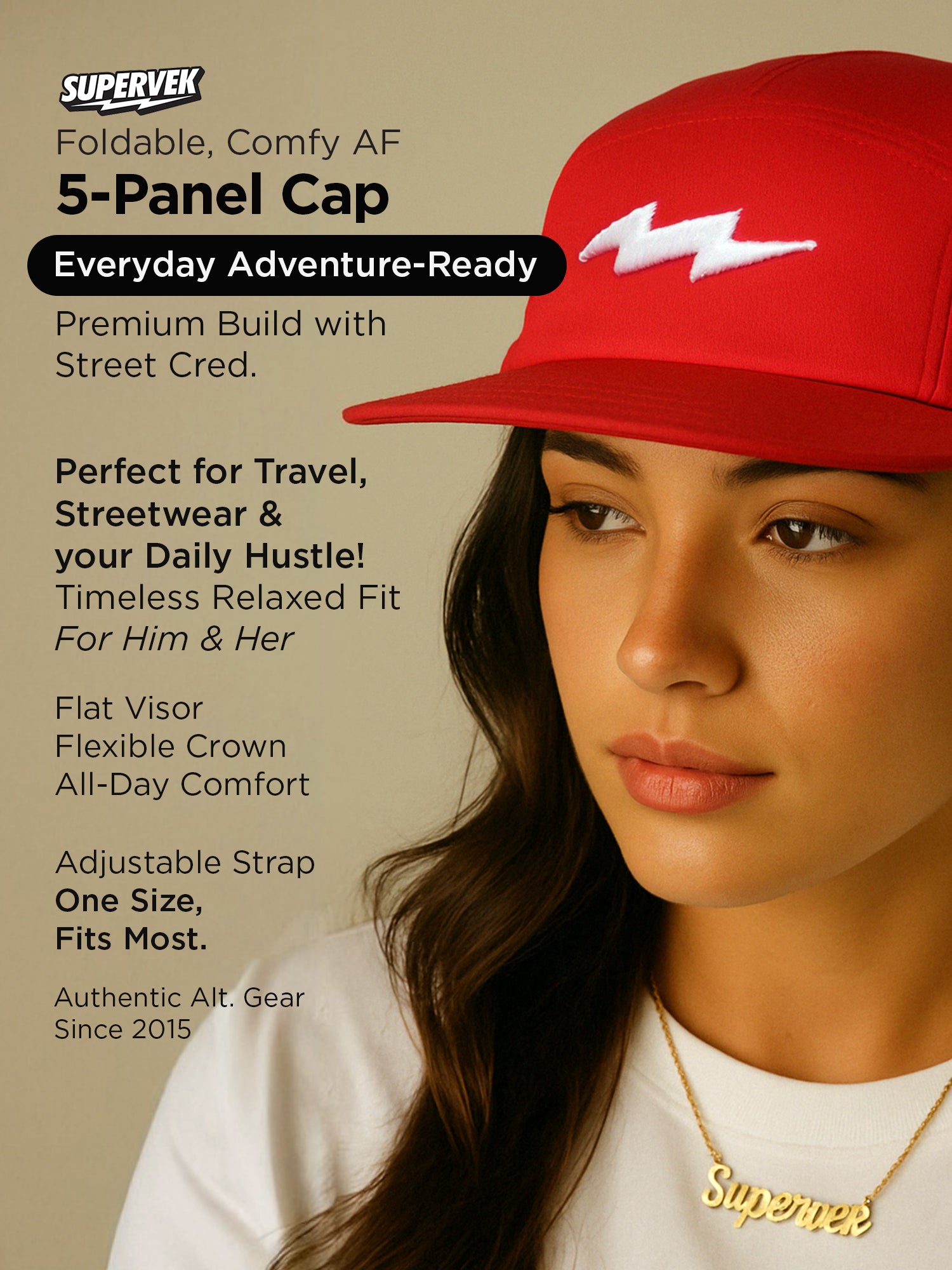 OG Thunder 5-Panel Red