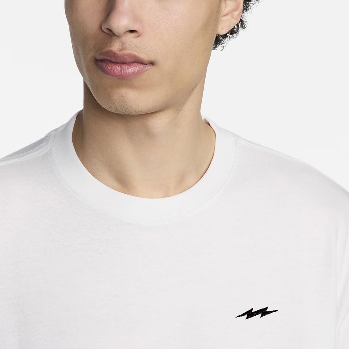 Buy Relaxed Fit White Thunder organic T-Shirt Tee India #color_white