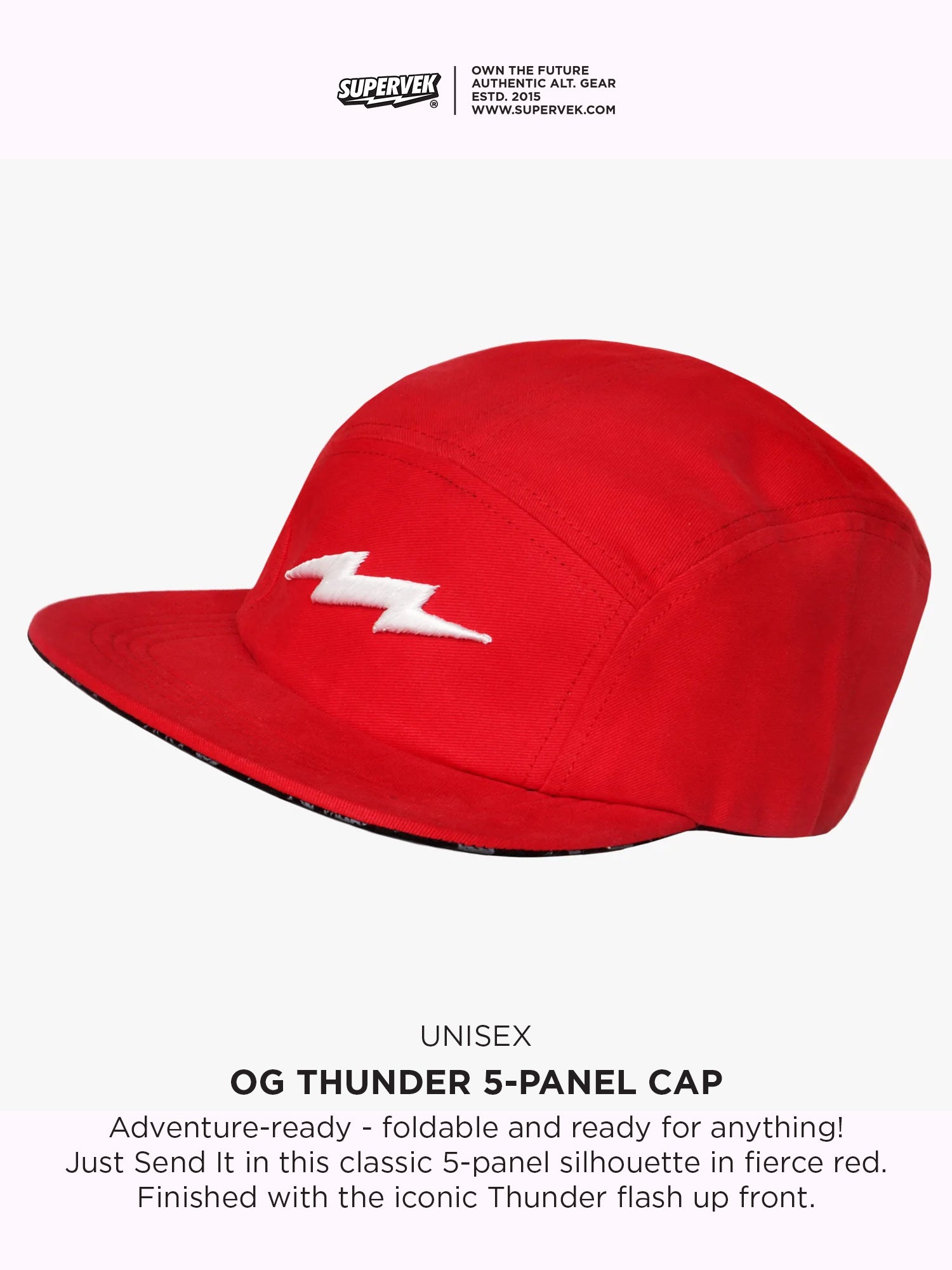 OG Thunder 5-Panel Red