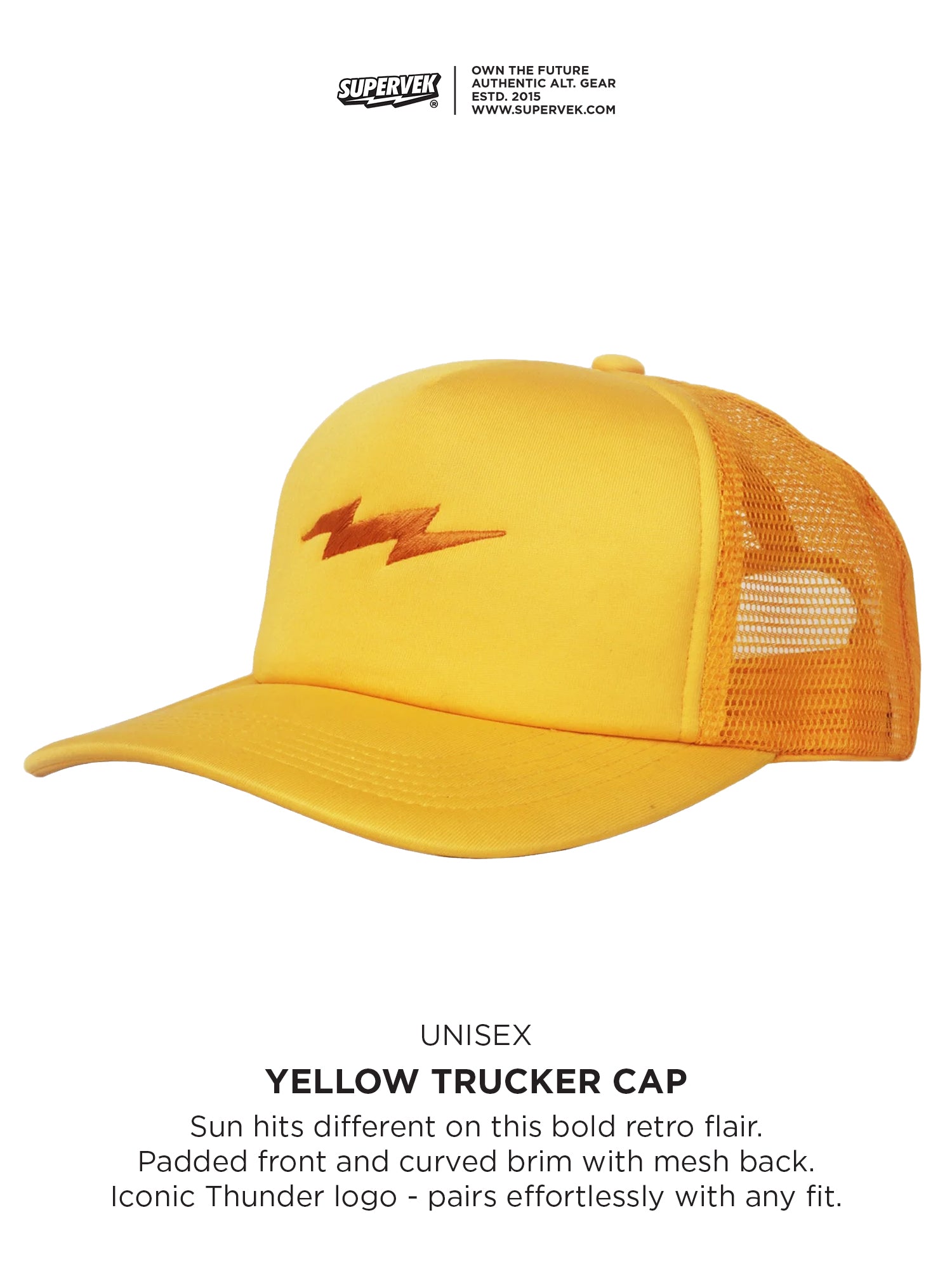 OG Thunder Trucker Cap Yellow