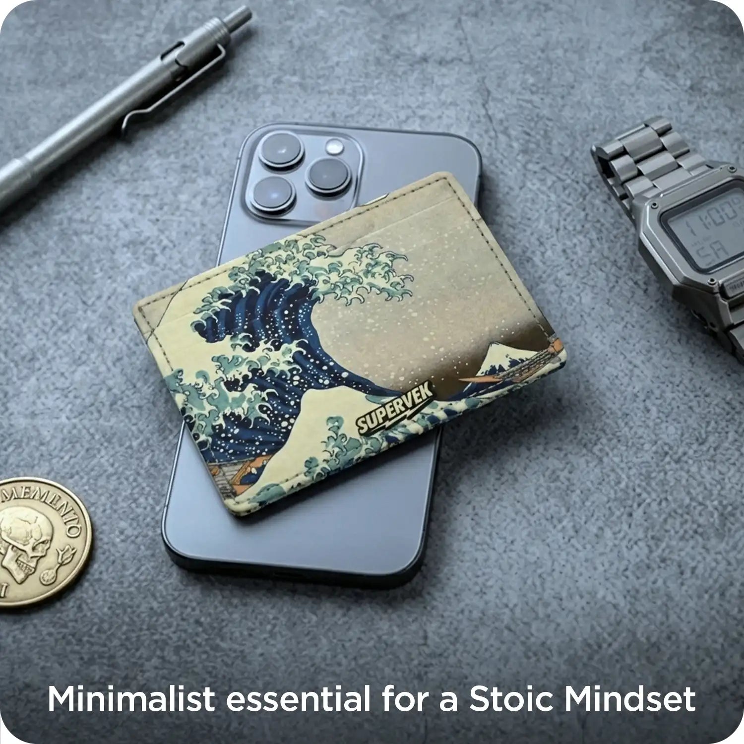 Great Wave Card Wallet