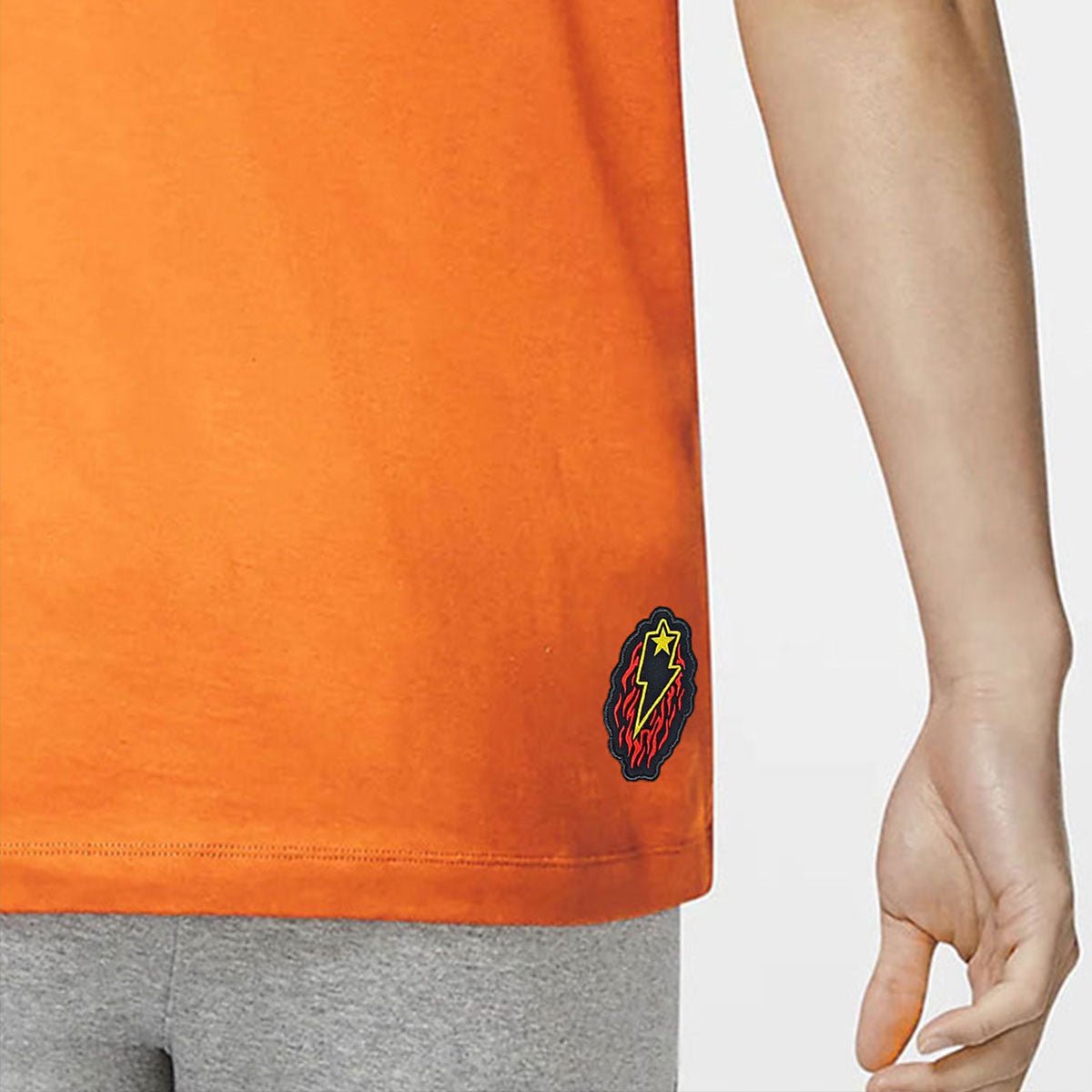 shop streetwear Classic Thunder organic T-Shirt Tees India #color_Orange