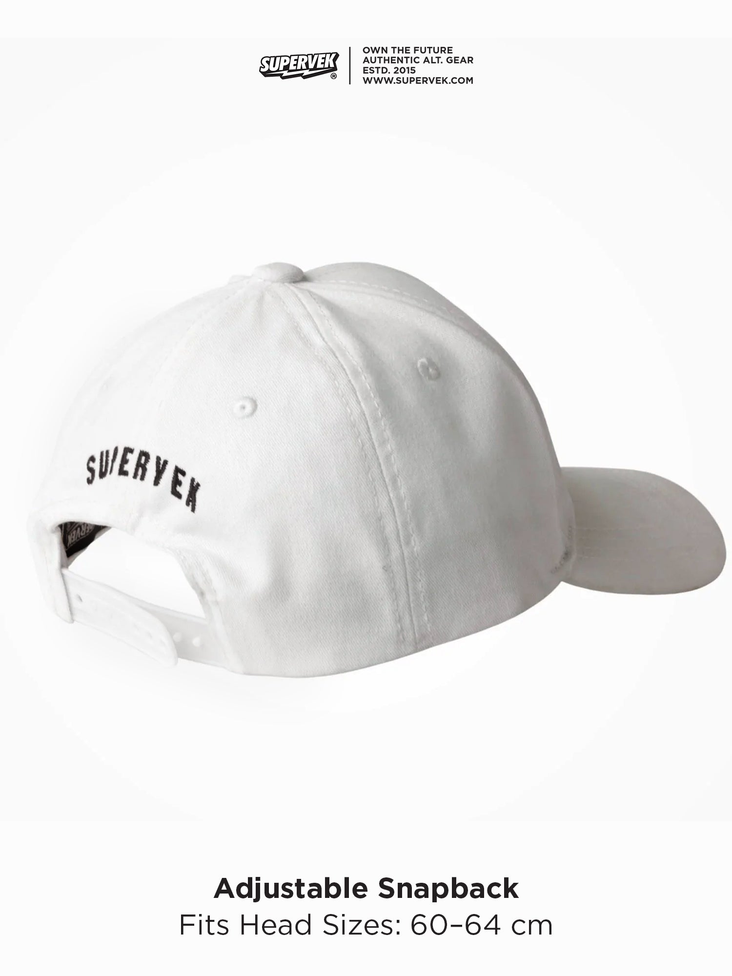 Vekalien Baseball Cap White