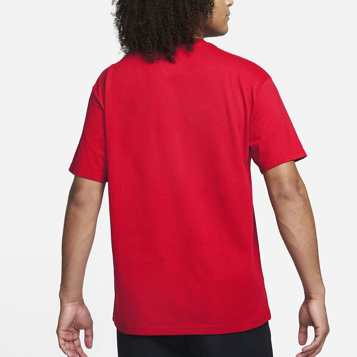 buy oversize red French terry Thunder organic T-Shirt Tees online India #color_red