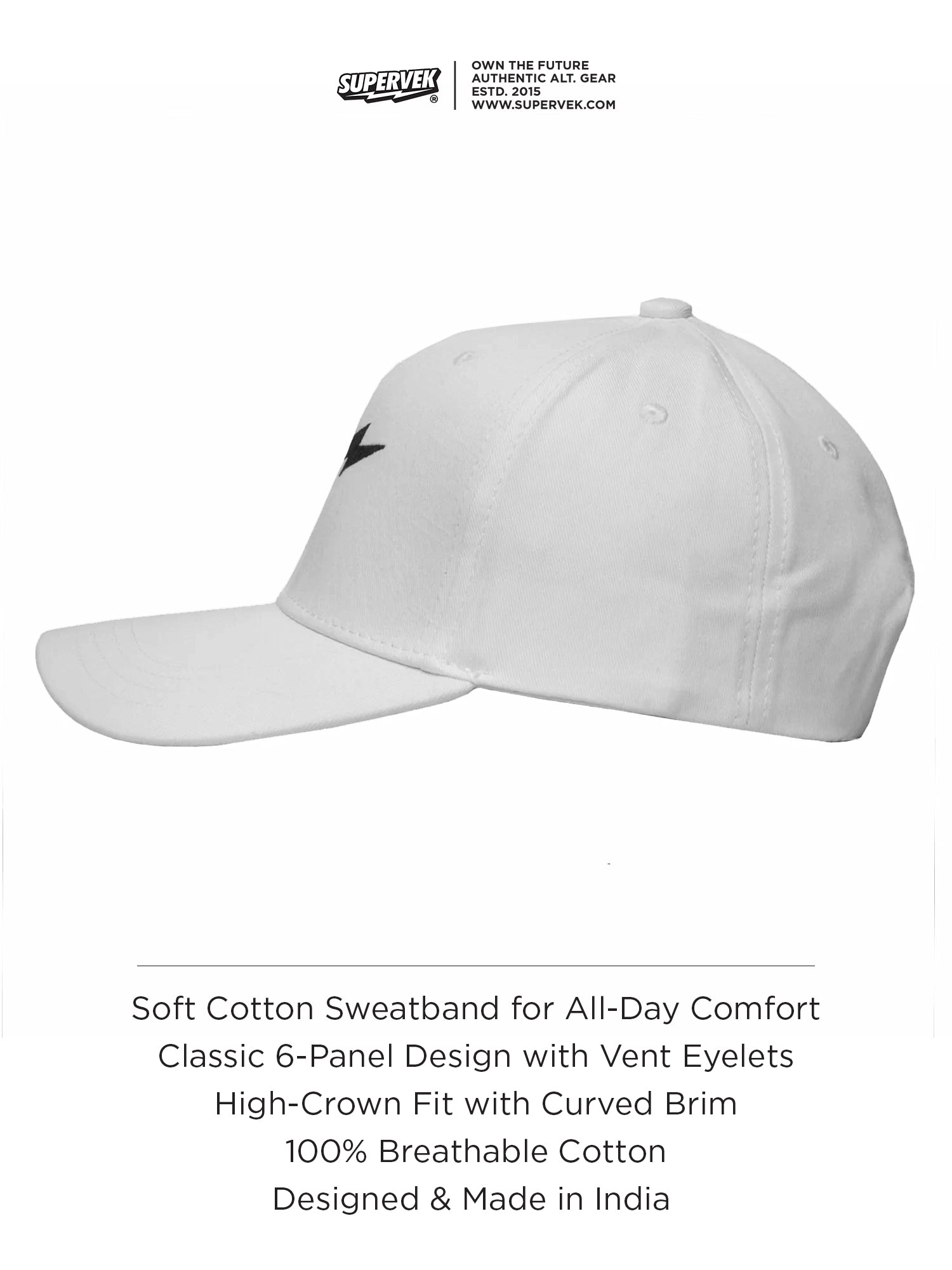 OG Thunder Baseball Cap White