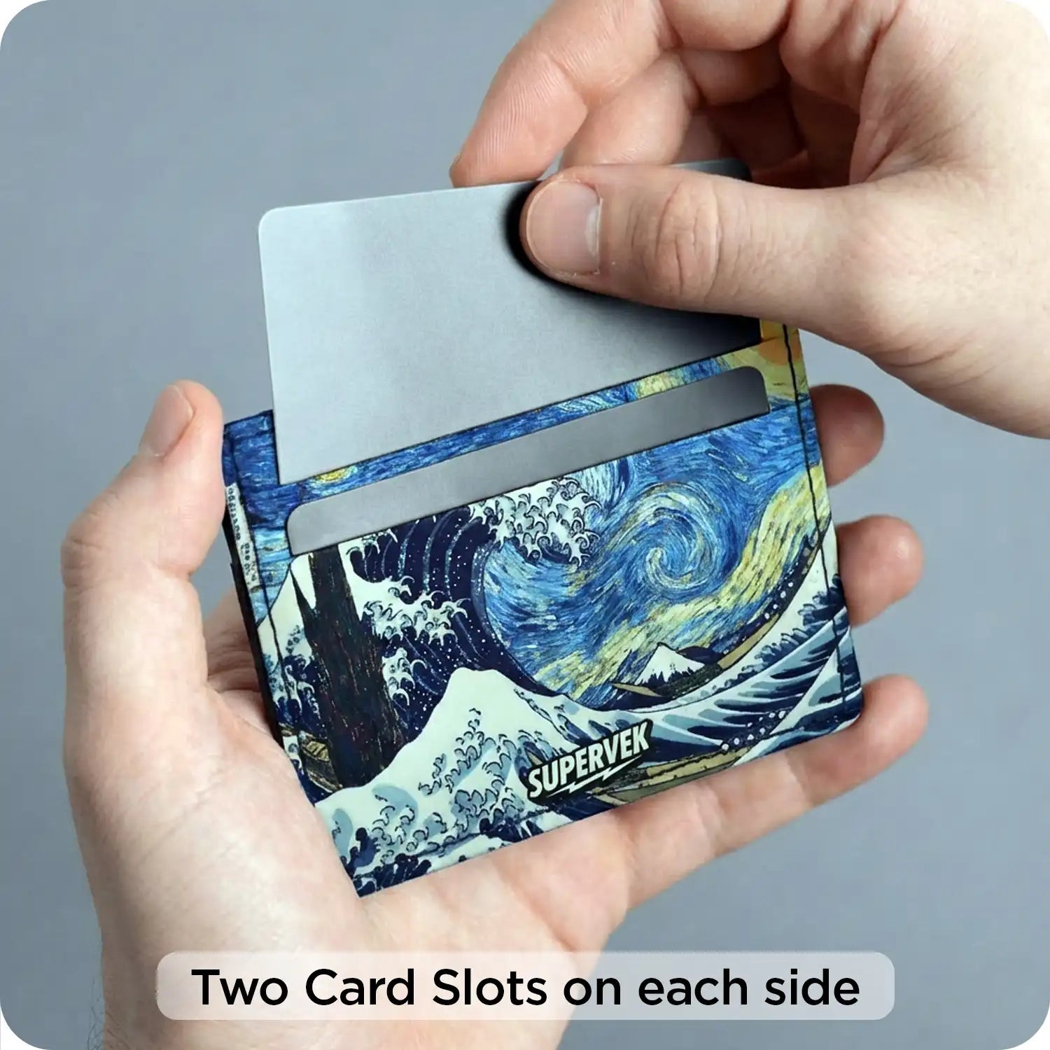 Starry Wave Card Wallet