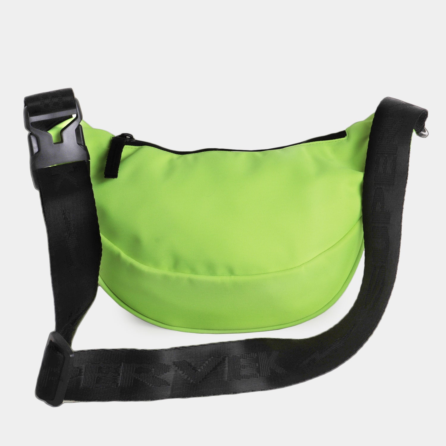 Supervek Crossbody Slinger - Vetric Lime - Urban Functional Fanny Hip Bag for Everyday Essentials - Back