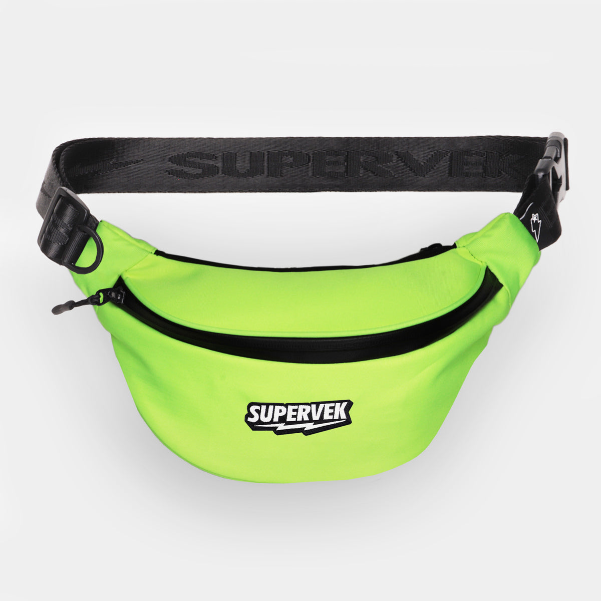Supervek Crossbody Slinger - Vetric Lime - Urban Functional Fanny Hip Bag for Everyday Essentials