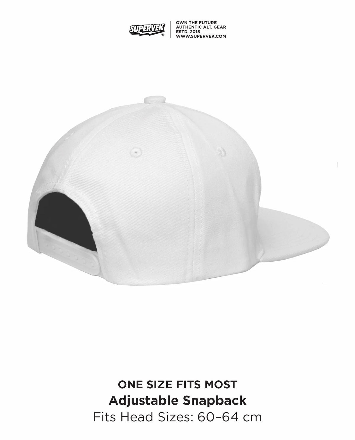 OG Thunder SnapBack - White – Supervek cap, view 6