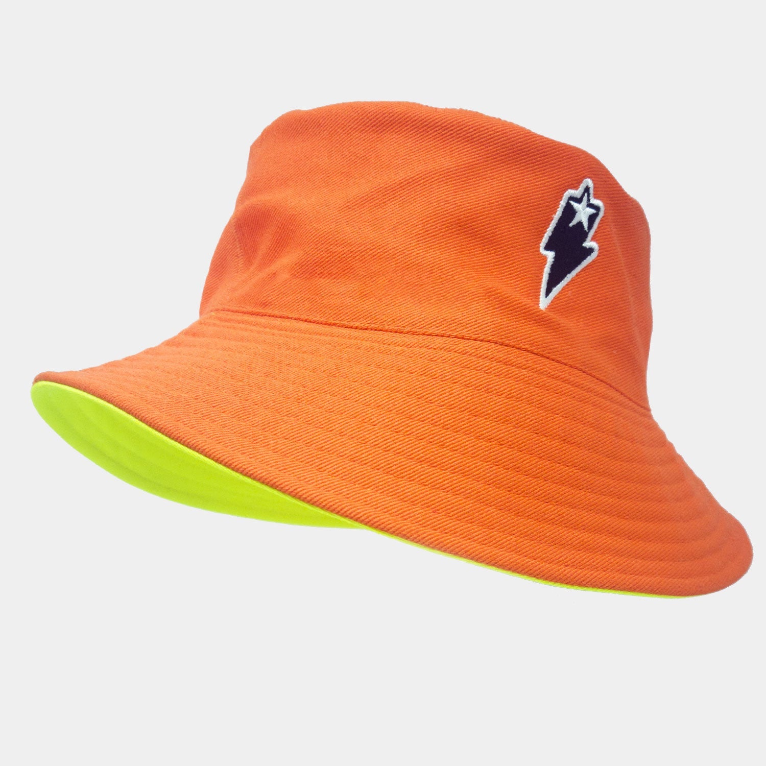 Classic Reversible Bucket Hat - Supervek India, Neon Green - Orange , ca-bu-clsc-ngor #color_Neon Green - Orange