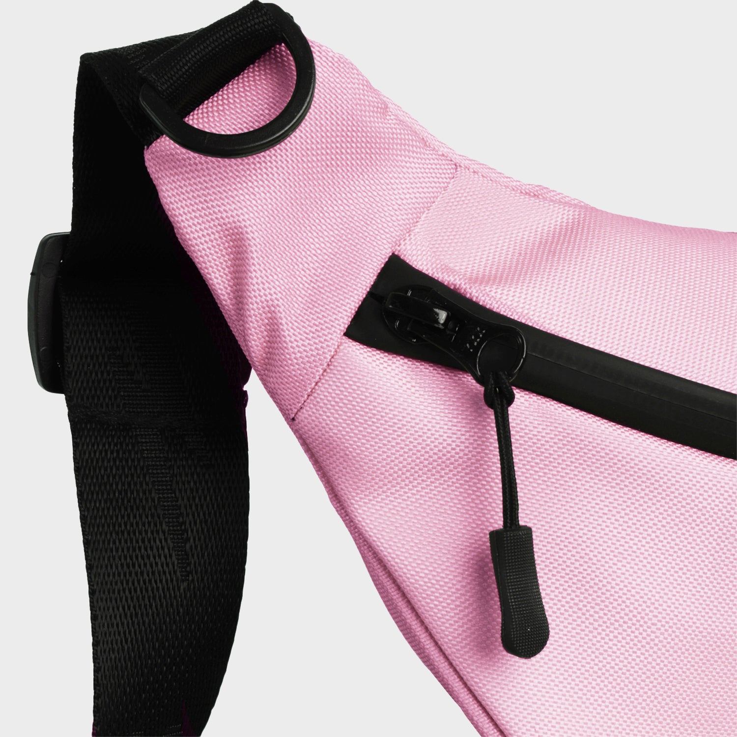 Supervek Crossbody Slinger - Candycrush Pink - Urban Functional Fanny Hip Bag for Everyday Essentials - Side
