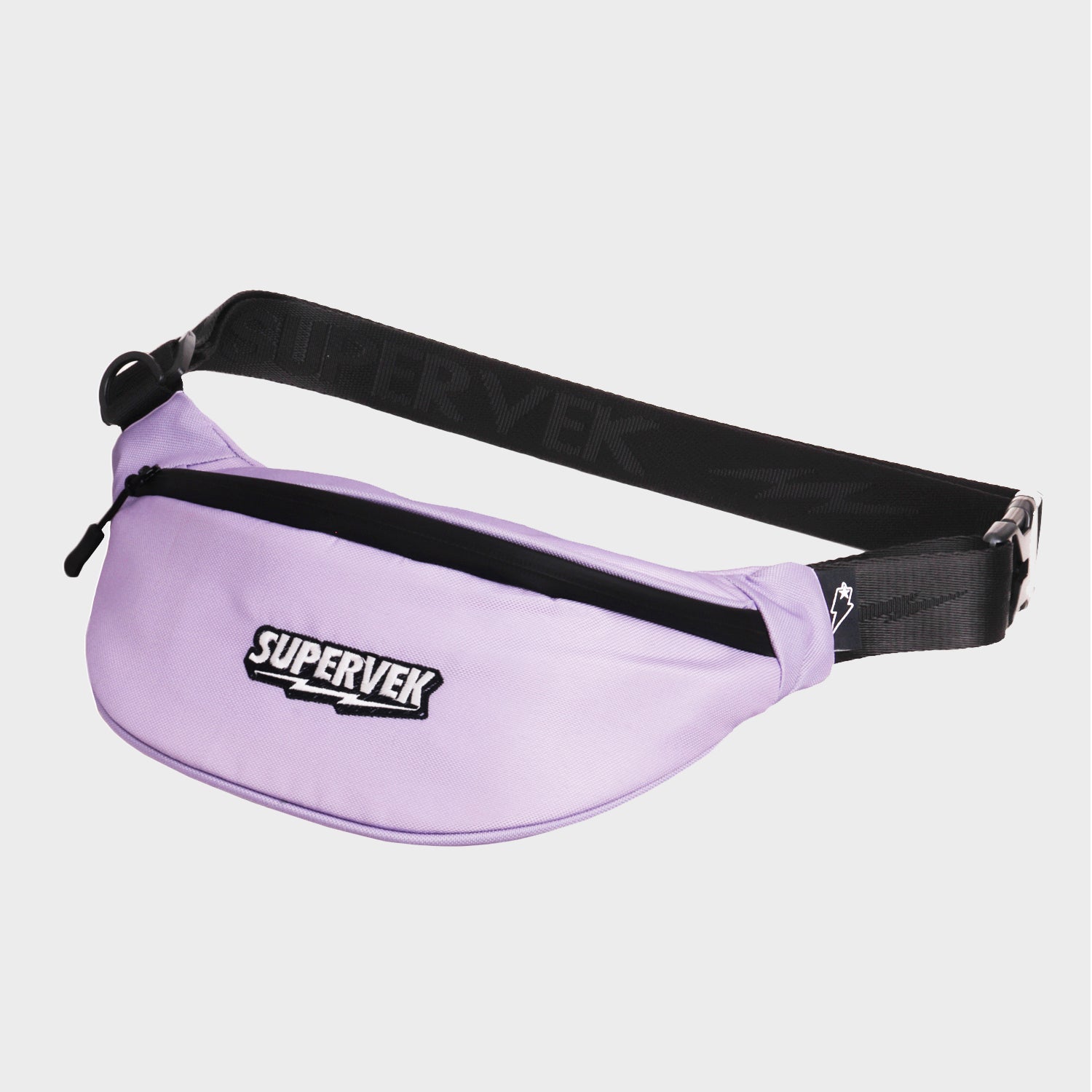 Supervek Crossbody Slinger - Lilac - Urban Functional Fanny Hip Bag for Everyday Essentials - Product Shot