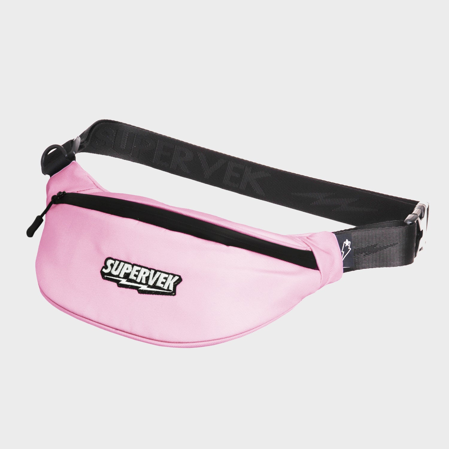 Supervek Crossbody Slinger - Candycrush Pink - Urban Functional Fanny Hip Bag for Everyday Essentials - Product Shot