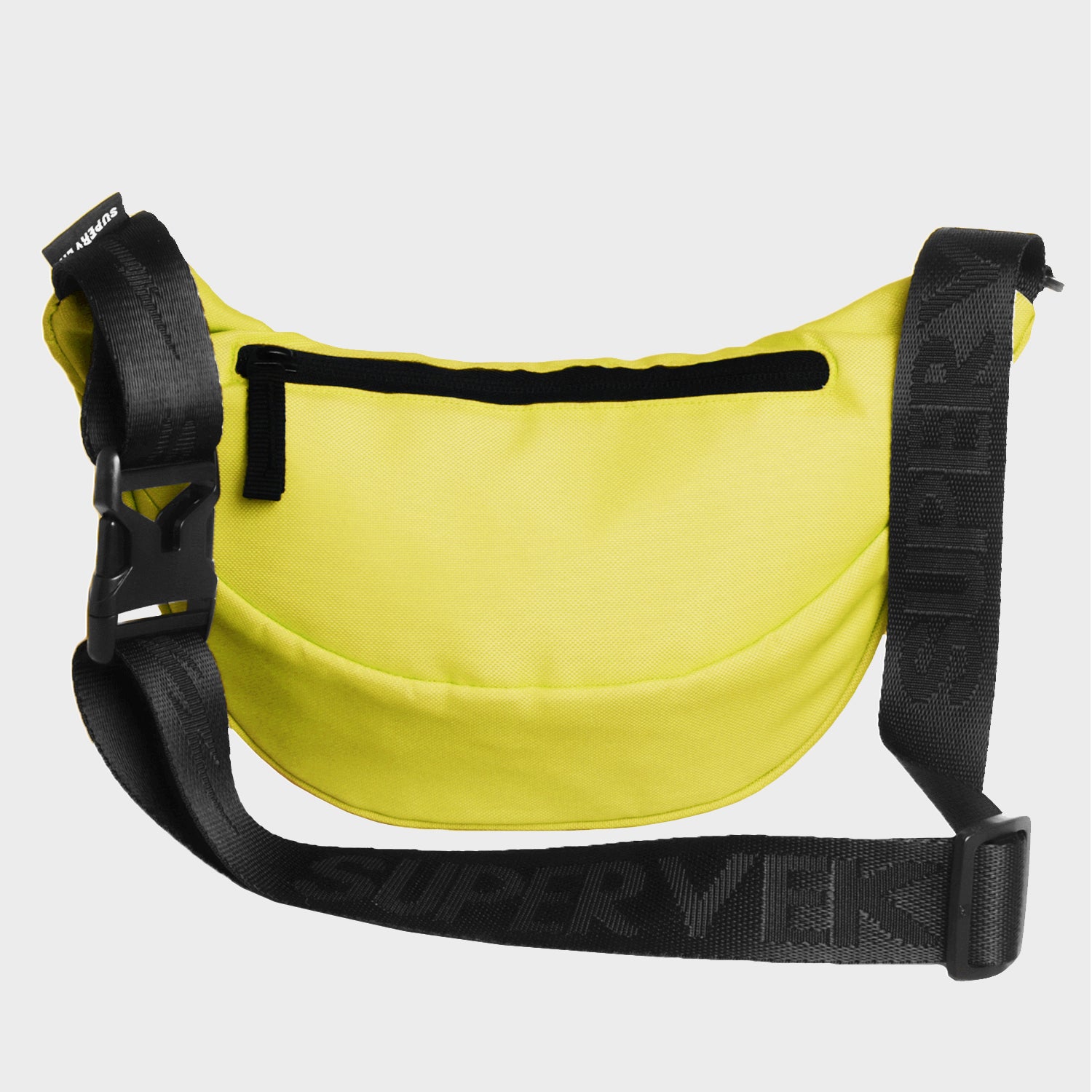 Supervek Crossbody Slinger - Canary Yellow - Urban Functional Fanny Hip Bag for Everyday Essentials - Back