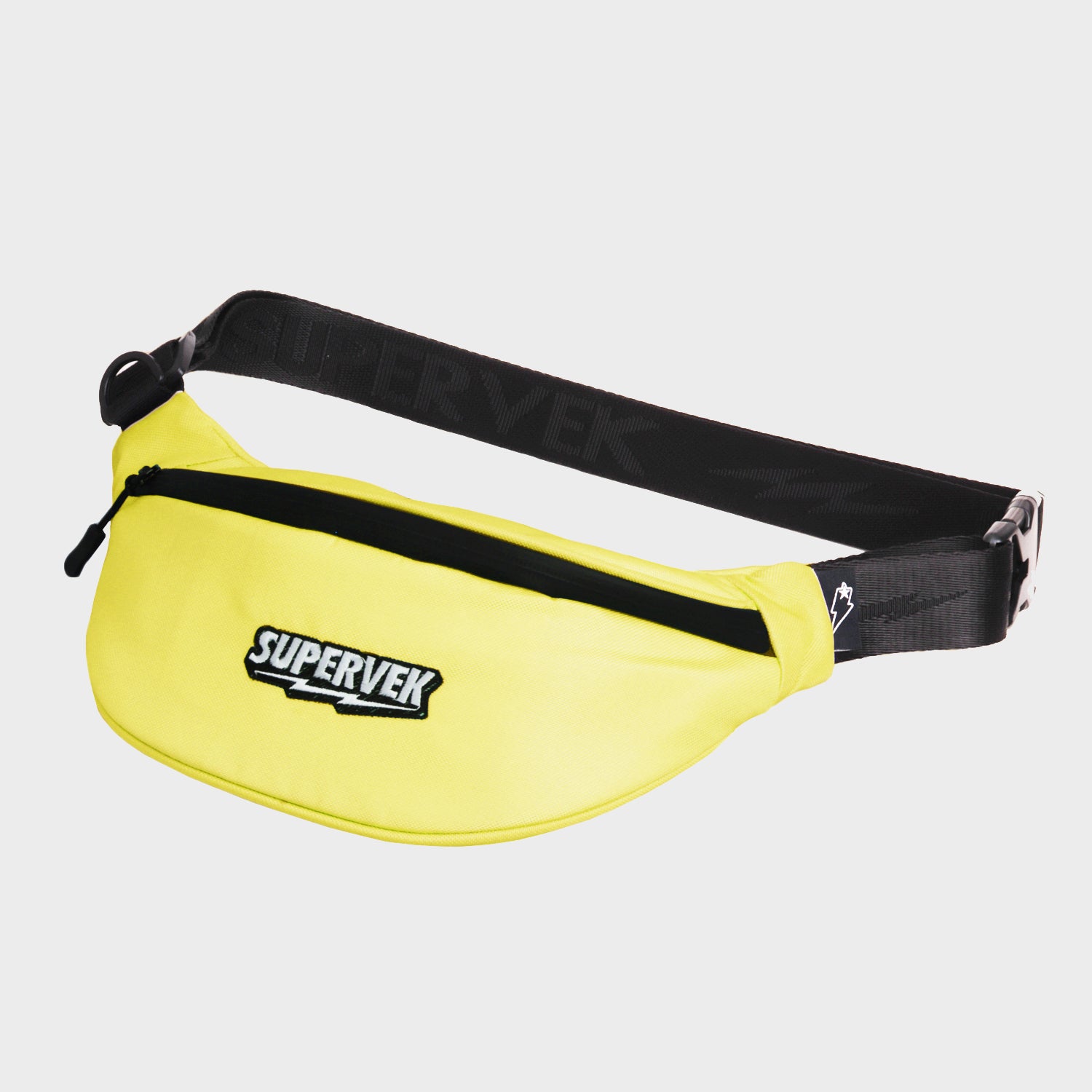Supervek Crossbody Slinger - Canary Yellow - Urban Functional Fanny Hip Bag for Everyday Essentials - Product Shot