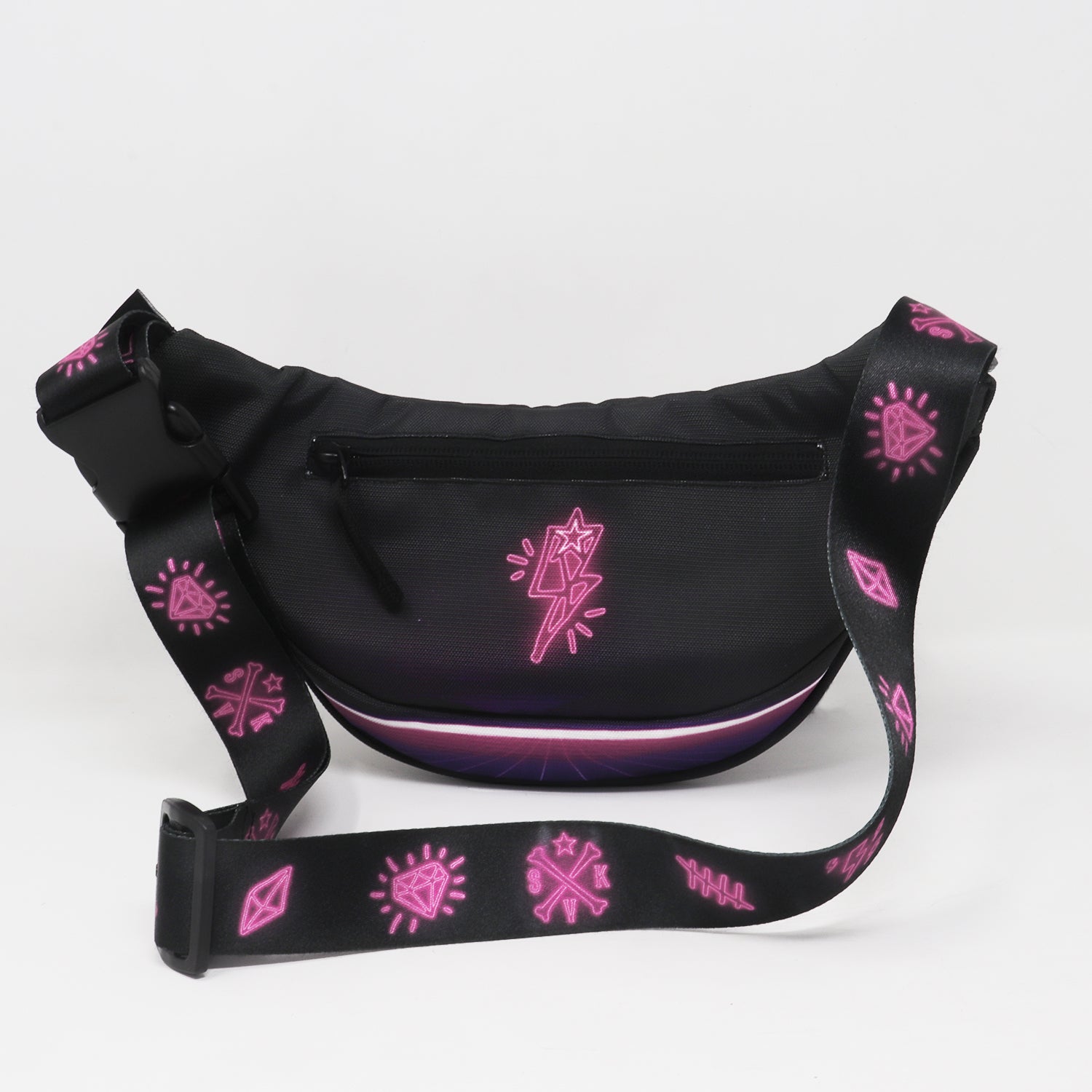 Supervek Crossbody Slinger - Veker - Urban Functional Fanny Hip Bag for Everyday Essentials - Back