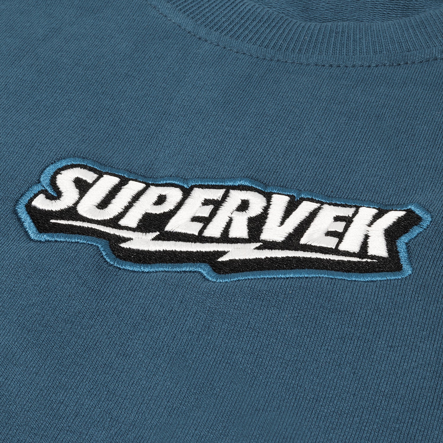 Thunder Logo Sweatshirt - Supervek India, cl-hs-thlo-bl-m, cl-hs-thlo-bl-l, cl-hs-thlo-bl-xl #color_Moonlight Blue