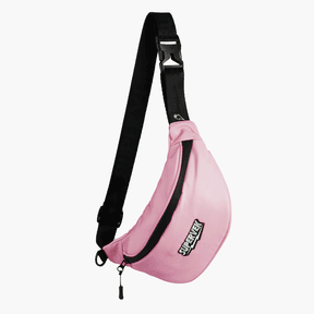 Supervek Crossbody Slinger - Candycrush Pink - Urban Functional Fanny Hip Bag for Everyday Essentials - 360 gif