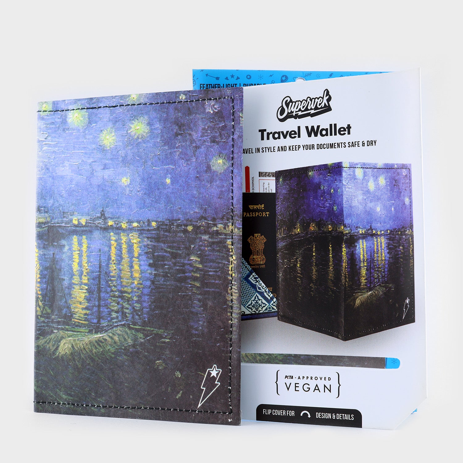 Starry Rhone Night Travel Wallet - Supervek India