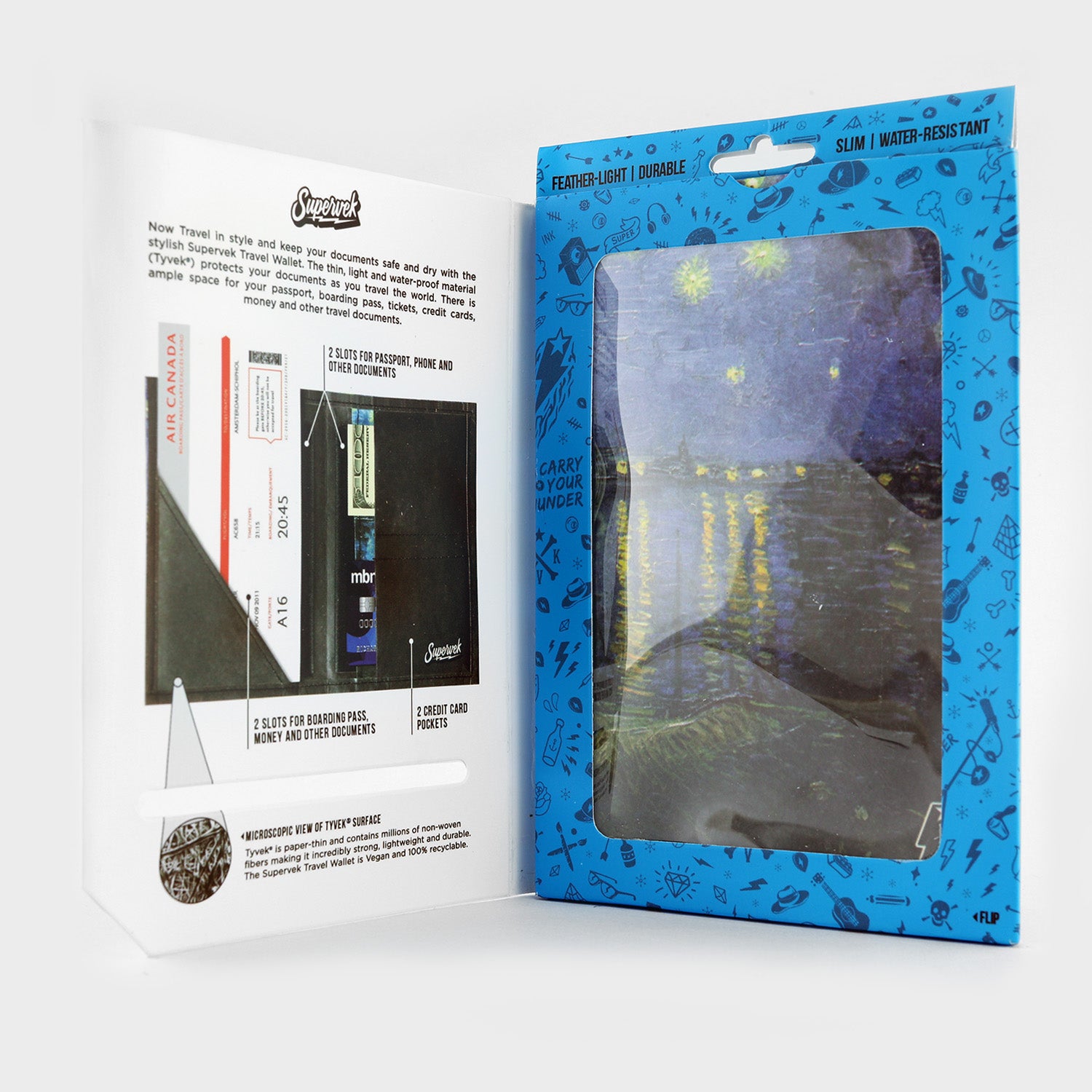 Starry Rhone Night Travel Wallet - Supervek India
