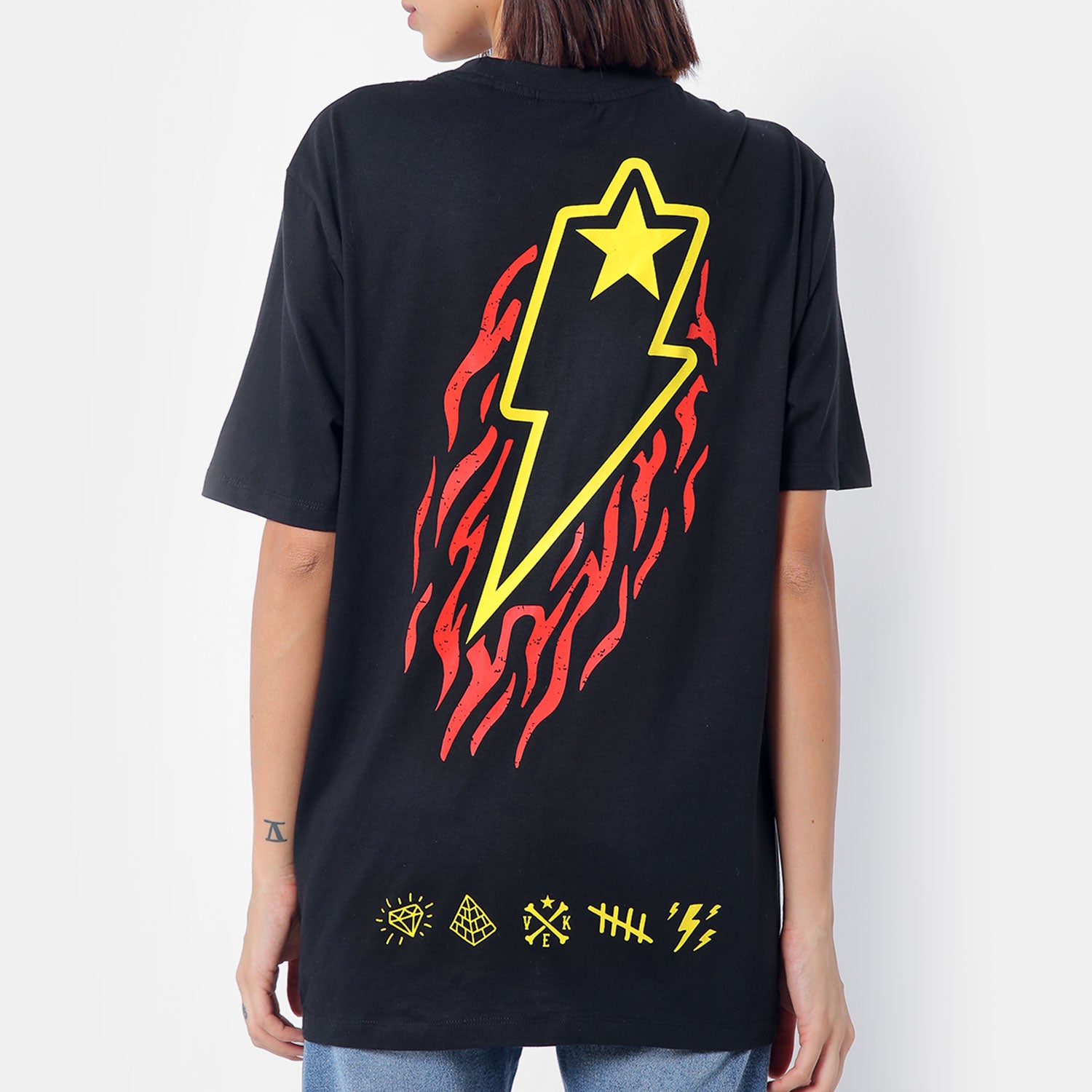 Blazing Star Graphic T-Shirt - Supervek India, cl-ts-blst-m, cl-ts-blst-l, cl-ts-blst-xl