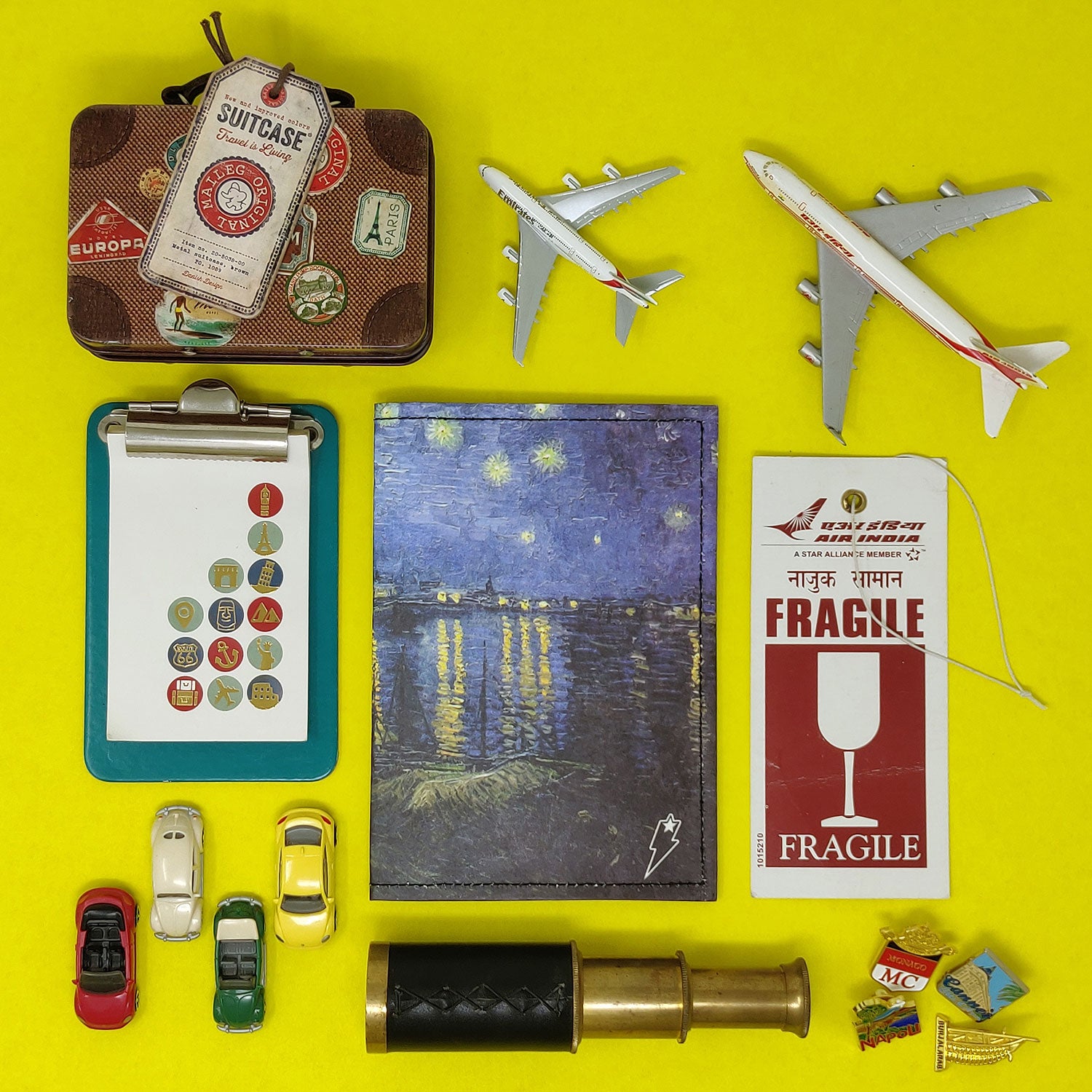 Starry Rhone Night Travel Wallet - Supervek India