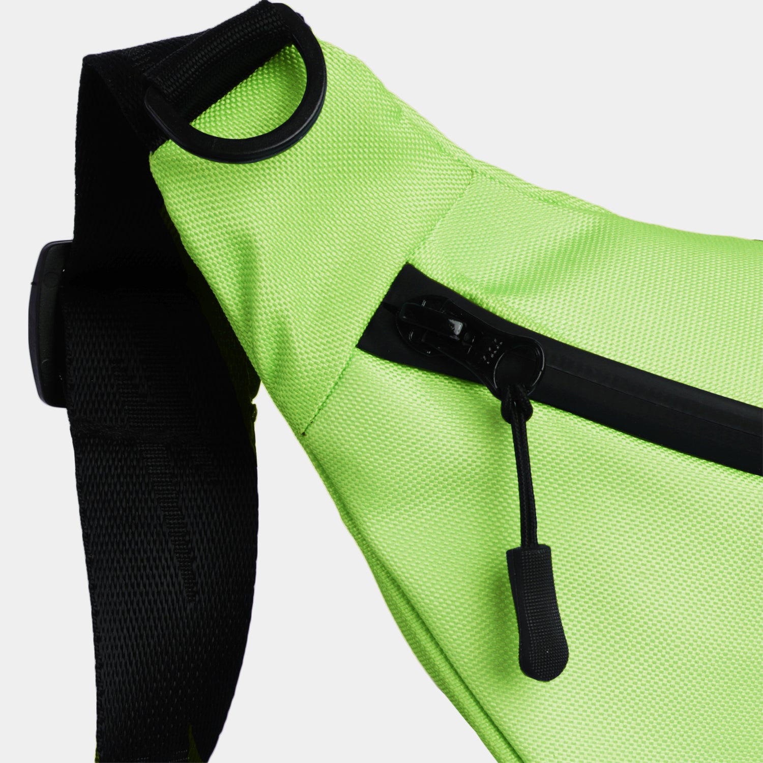 Supervek Crossbody Slinger - Matcha Green - Urban Functional Fanny Hip Bag for Everyday Essentials - Side