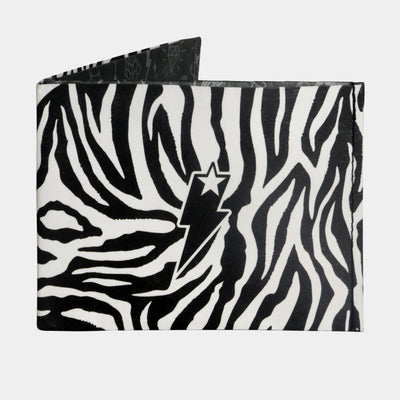 Zebra Print Classic Superwallet by Supervek | Thin, Light and Durable, RFID BLOCKING