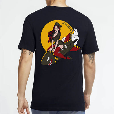Pin-up bomb Graphic T-Shirt