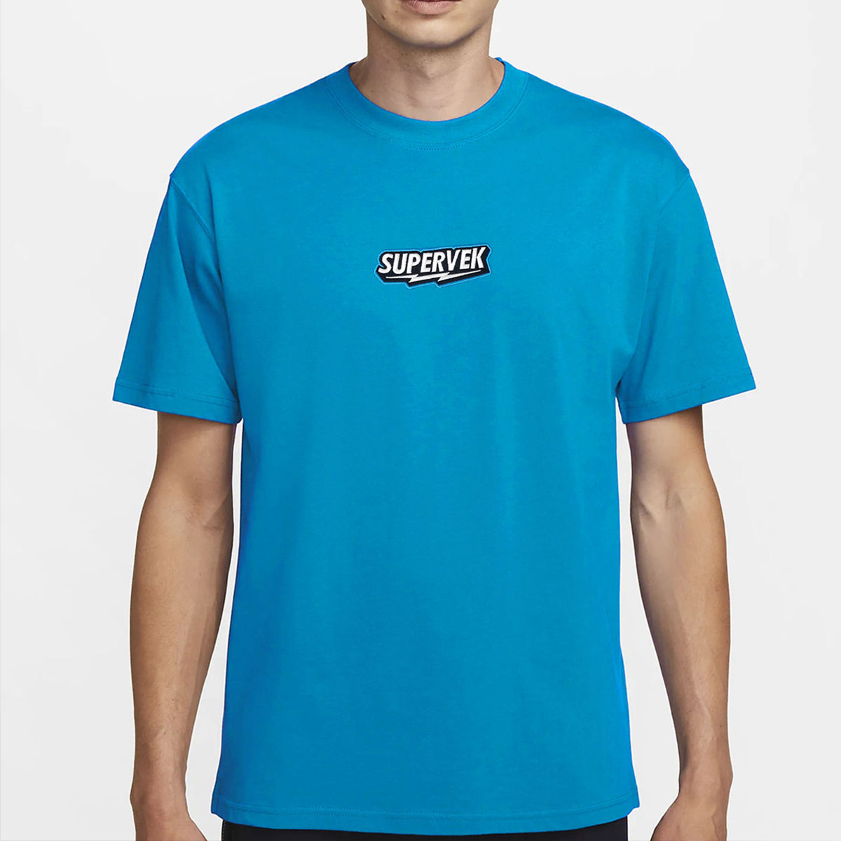 shop Supervek Classic Thunder organic T-Shirt Tee India #color_blue