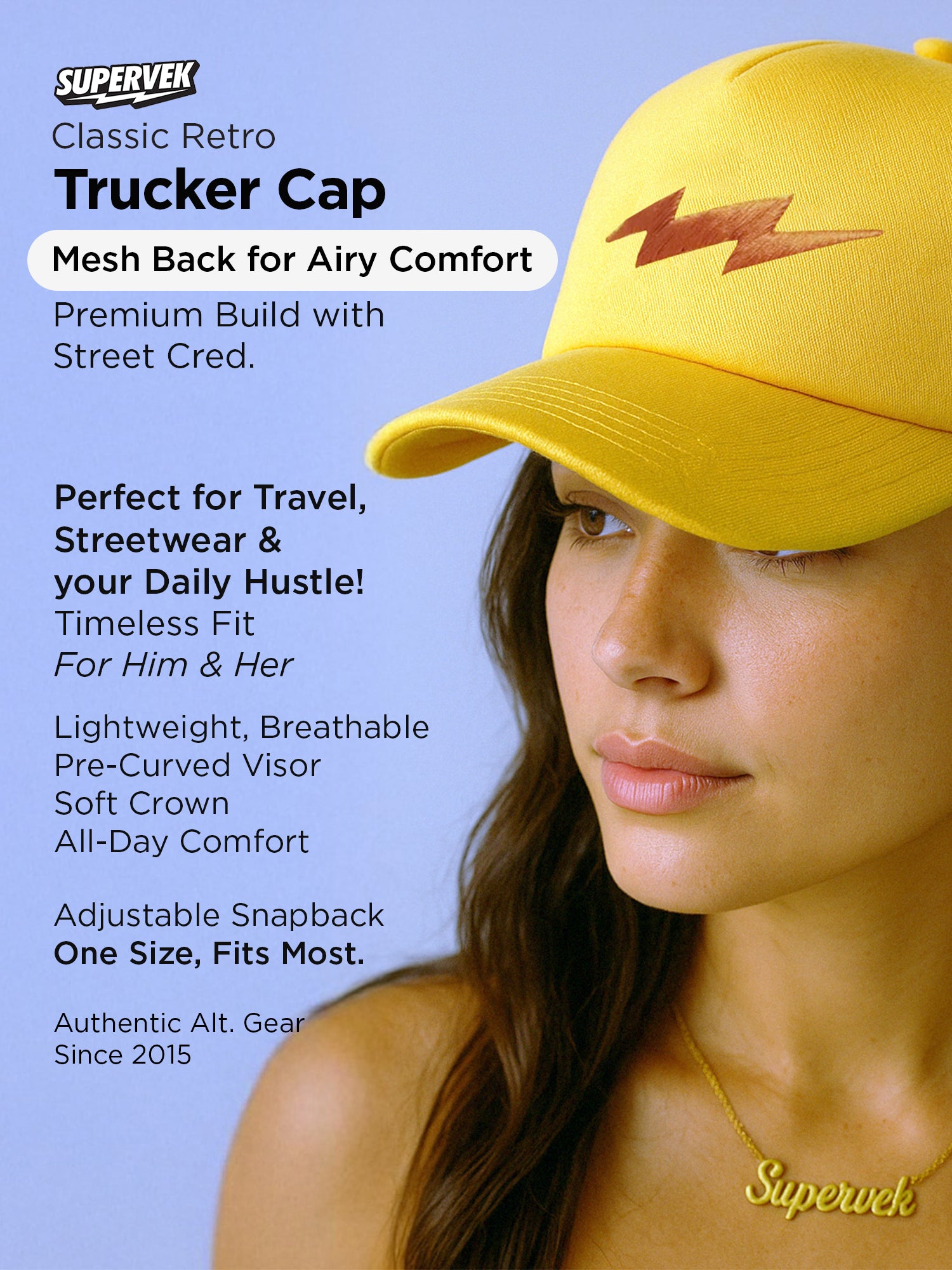 OG Thunder Trucker Cap Yellow