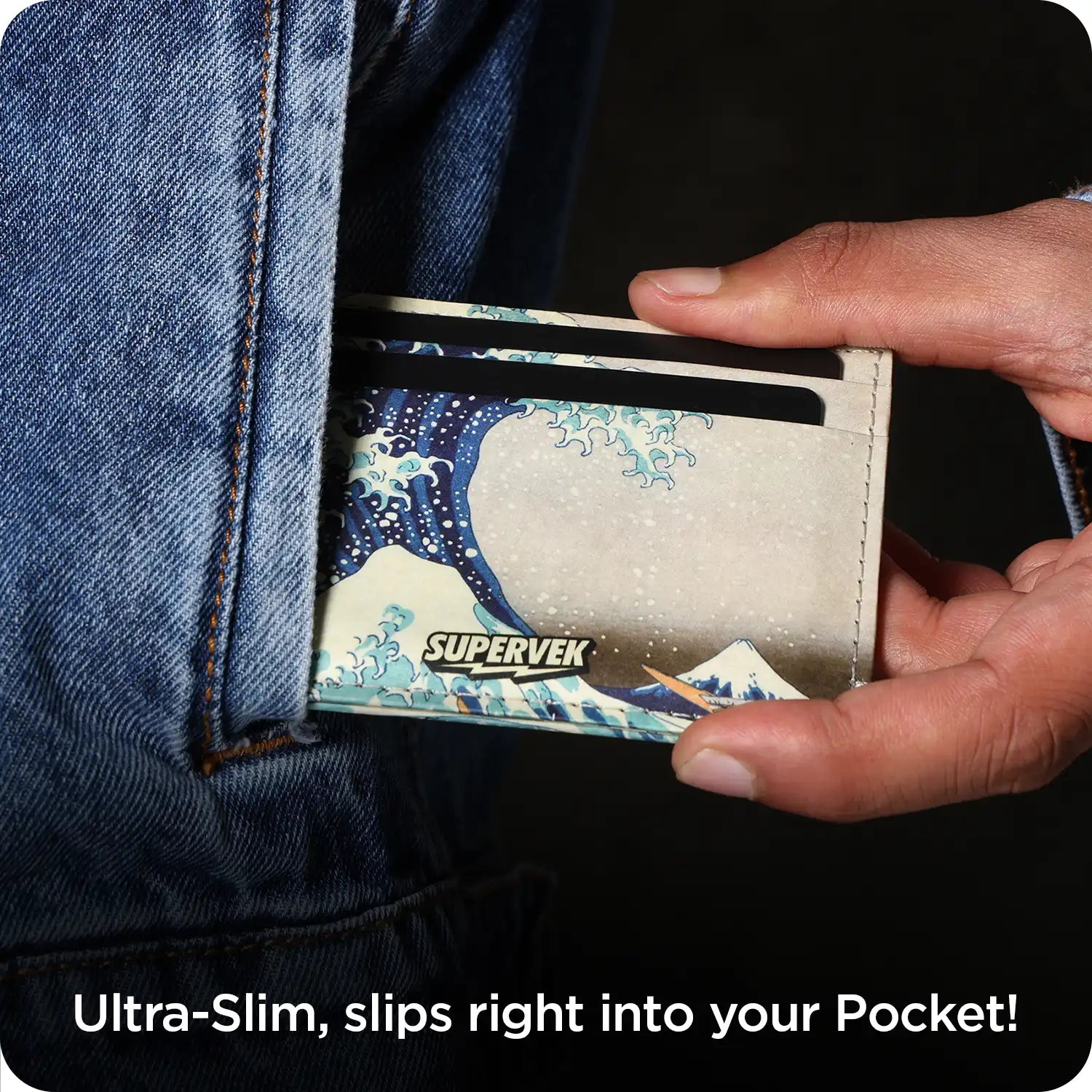 Great Wave Card Wallet