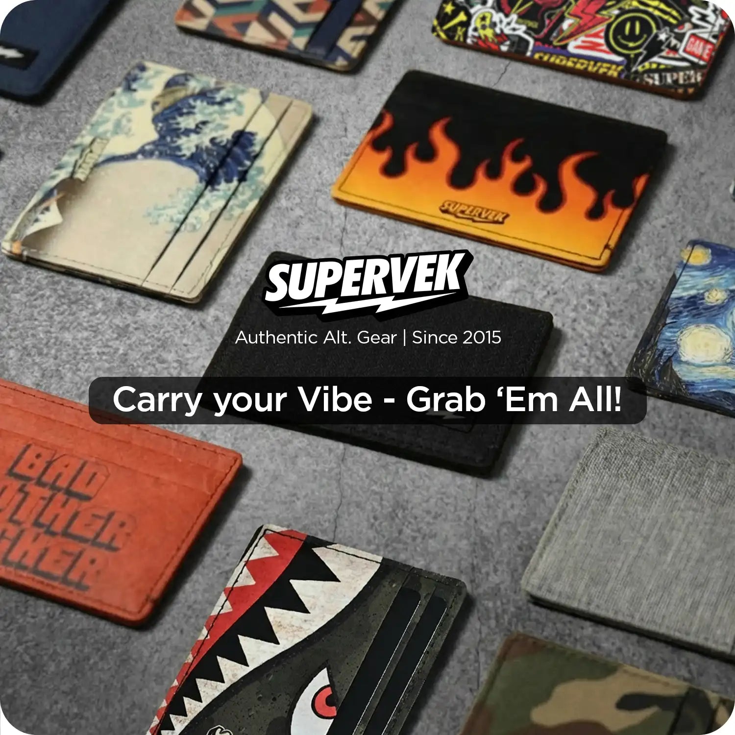 Starry Wave Card Wallet