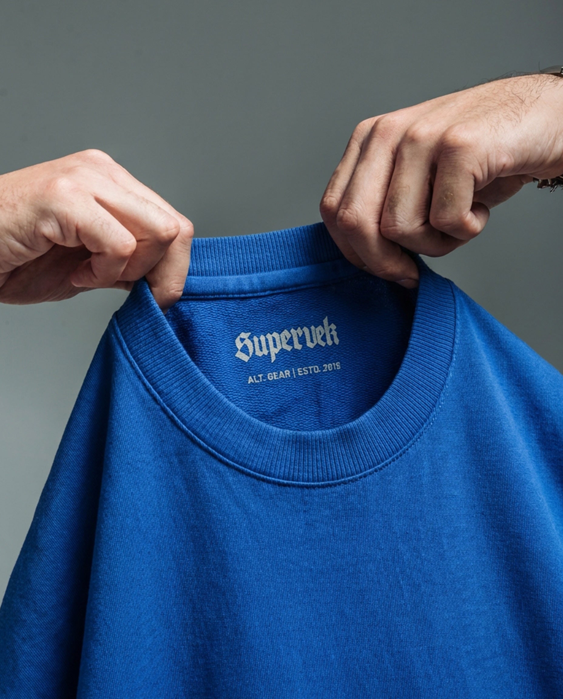 Blue OG Thunder Oversized T-shirt