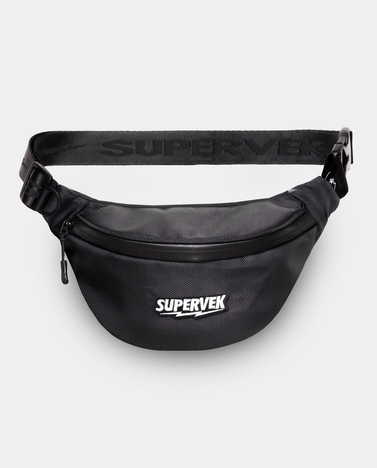 Supervek Crossbody Slinger - Carbon Black - Urban Functional Fanny Hip Bag for Everyday Essentials