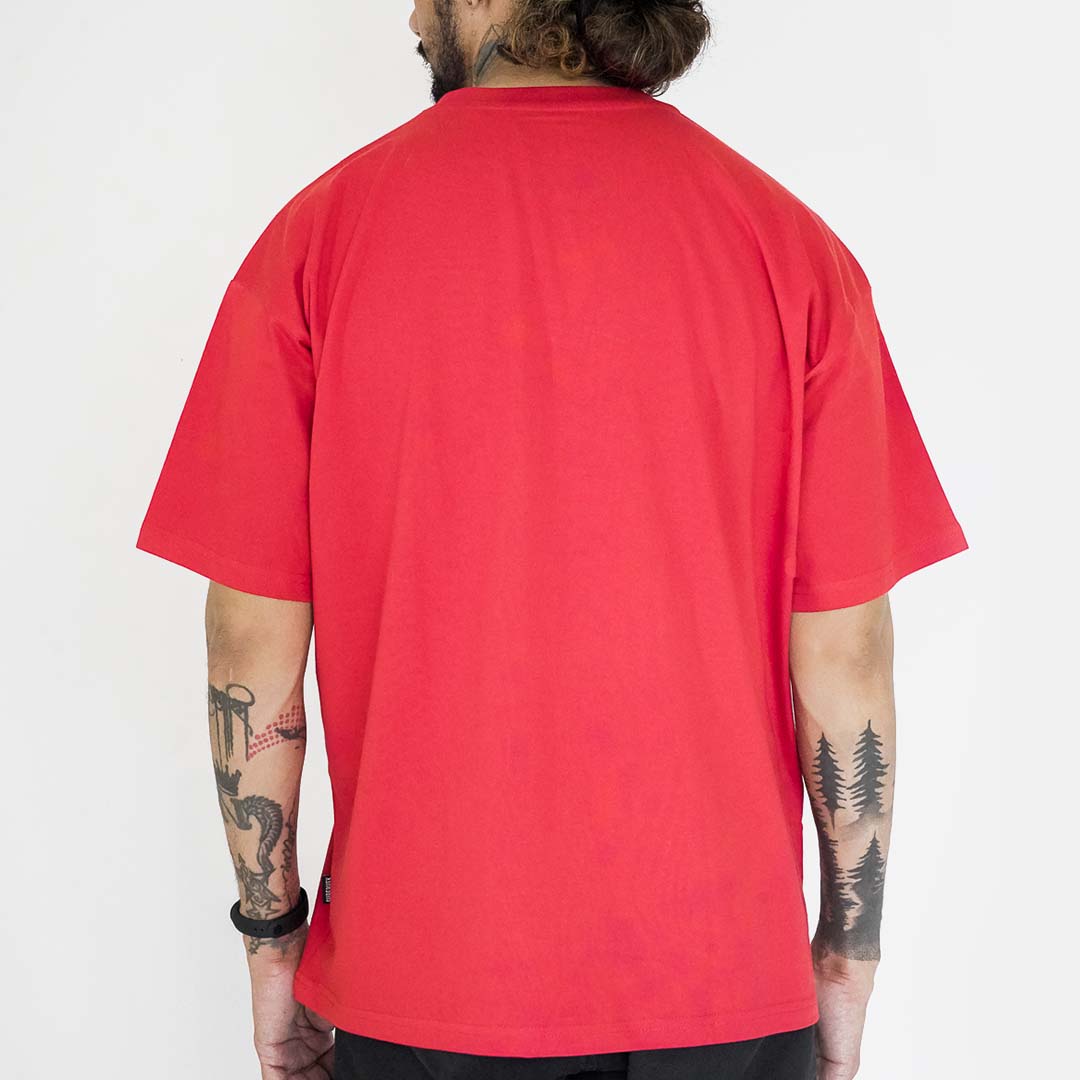 OG Thunder Oversized T-shirt Red