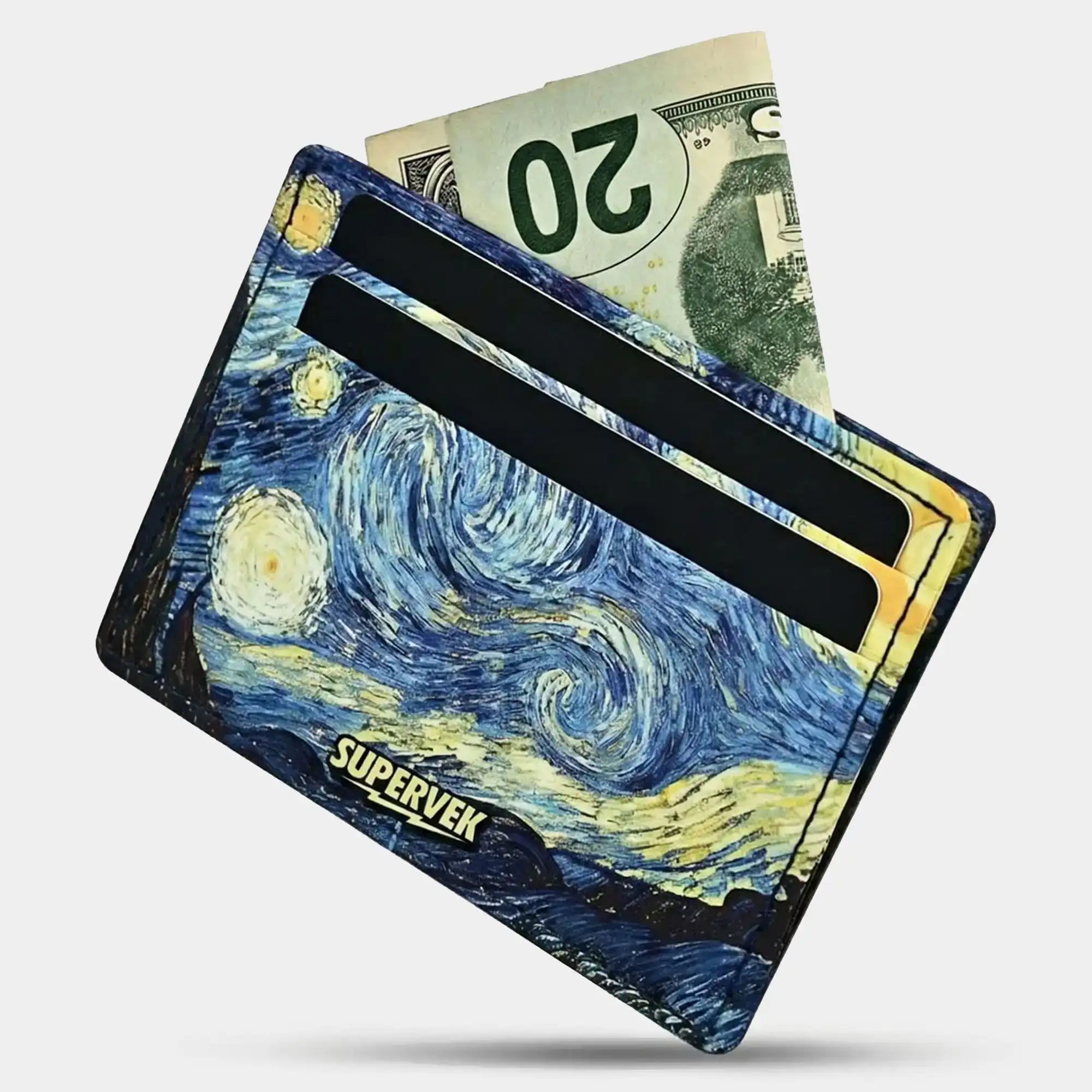 Starry Night Card Wallet