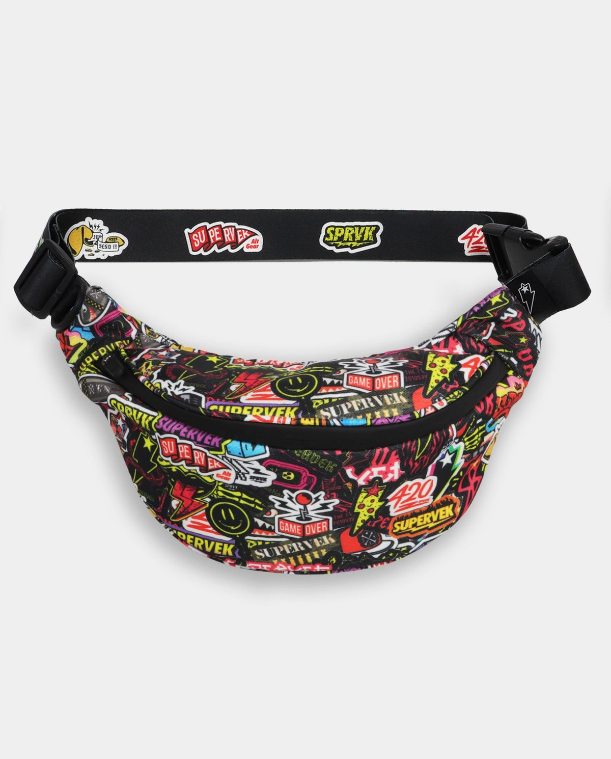 Supervek Crossbody Slinger - Stickulture - Urban Functional Fanny Hip Bag for Everyday Essentials