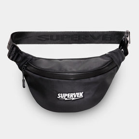 Supervek Crossbody Slinger - Carbon Black - Urban Functional Fanny Hip Bag for Everyday Essentials