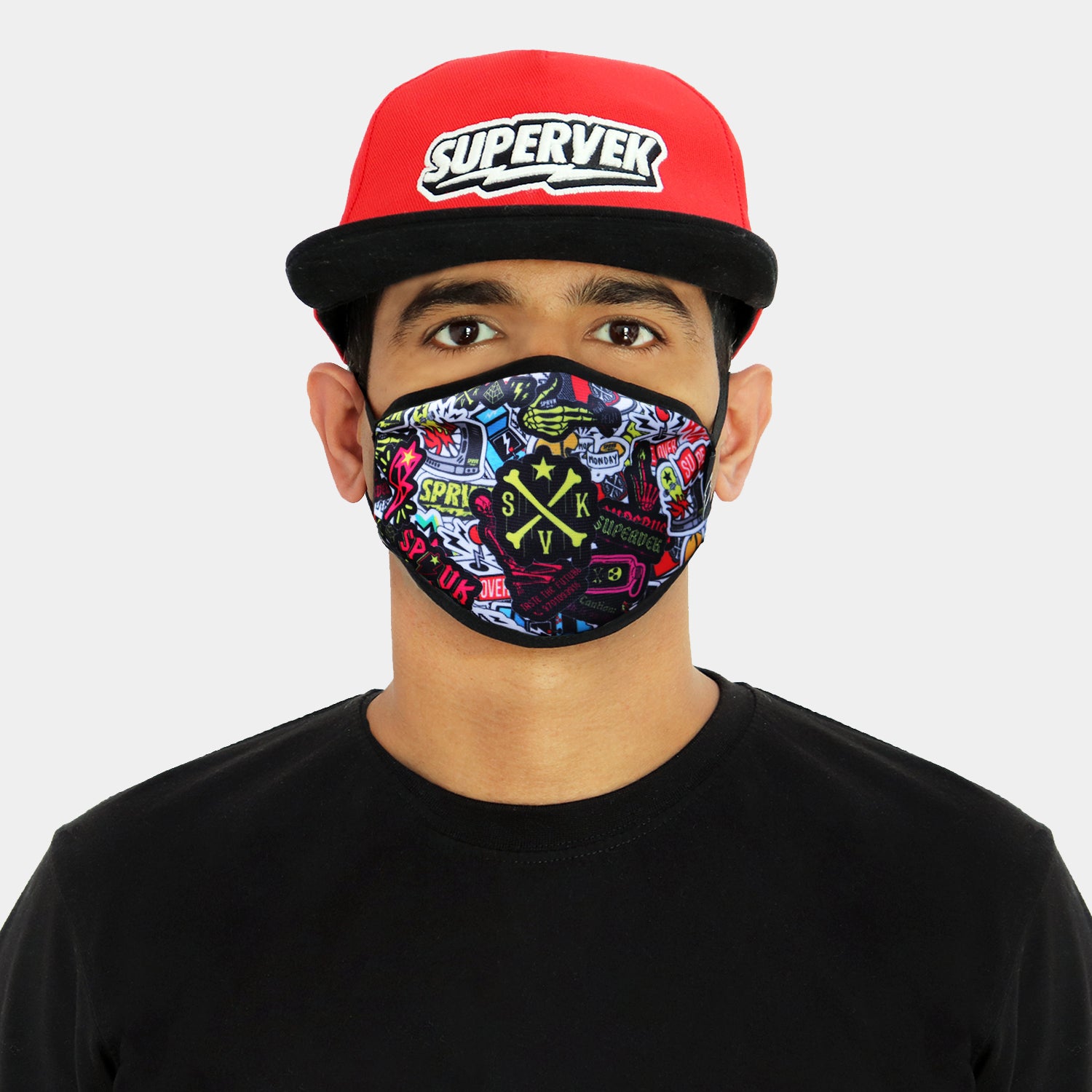 Stickulture Face Mask - Supervek India, smsk-stic-1, smsk-stic-2