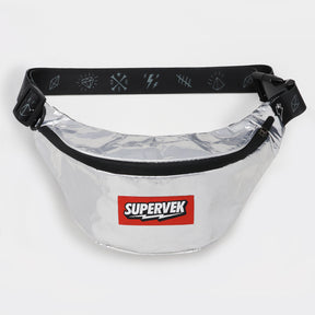 Supervek Crossbody Slinger - Aluminati - Urban Functional Fanny Hip Bag for Everyday Essentials