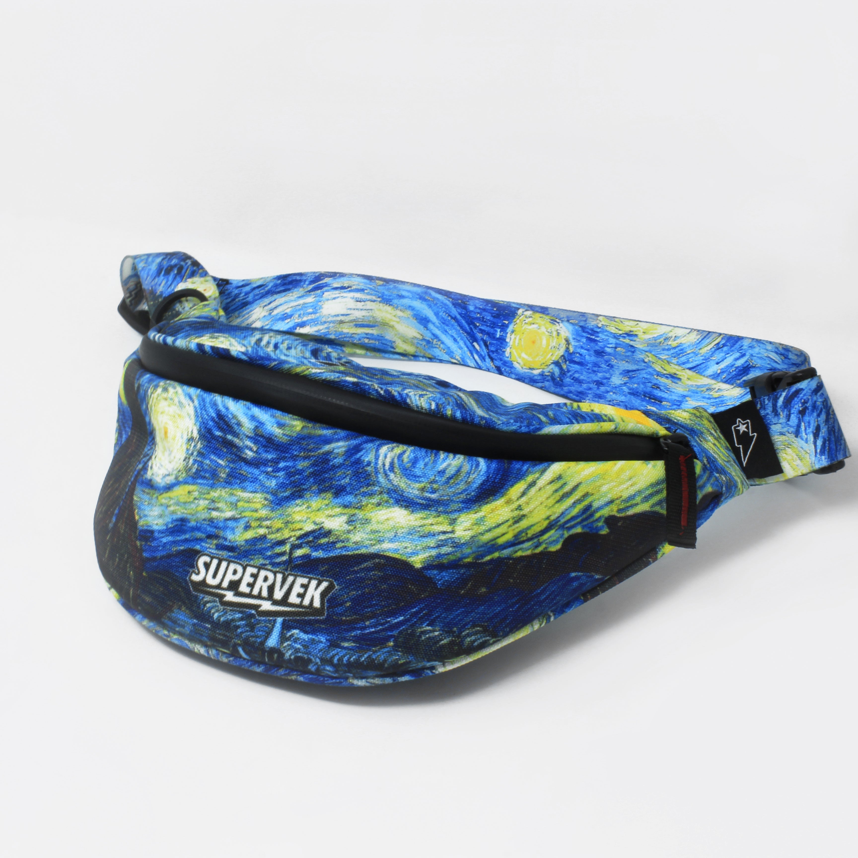 Supervek Crossbody Slinger - Starry Night - Urban Functional Fanny Hip Bag for Everyday Essentials - Product shot