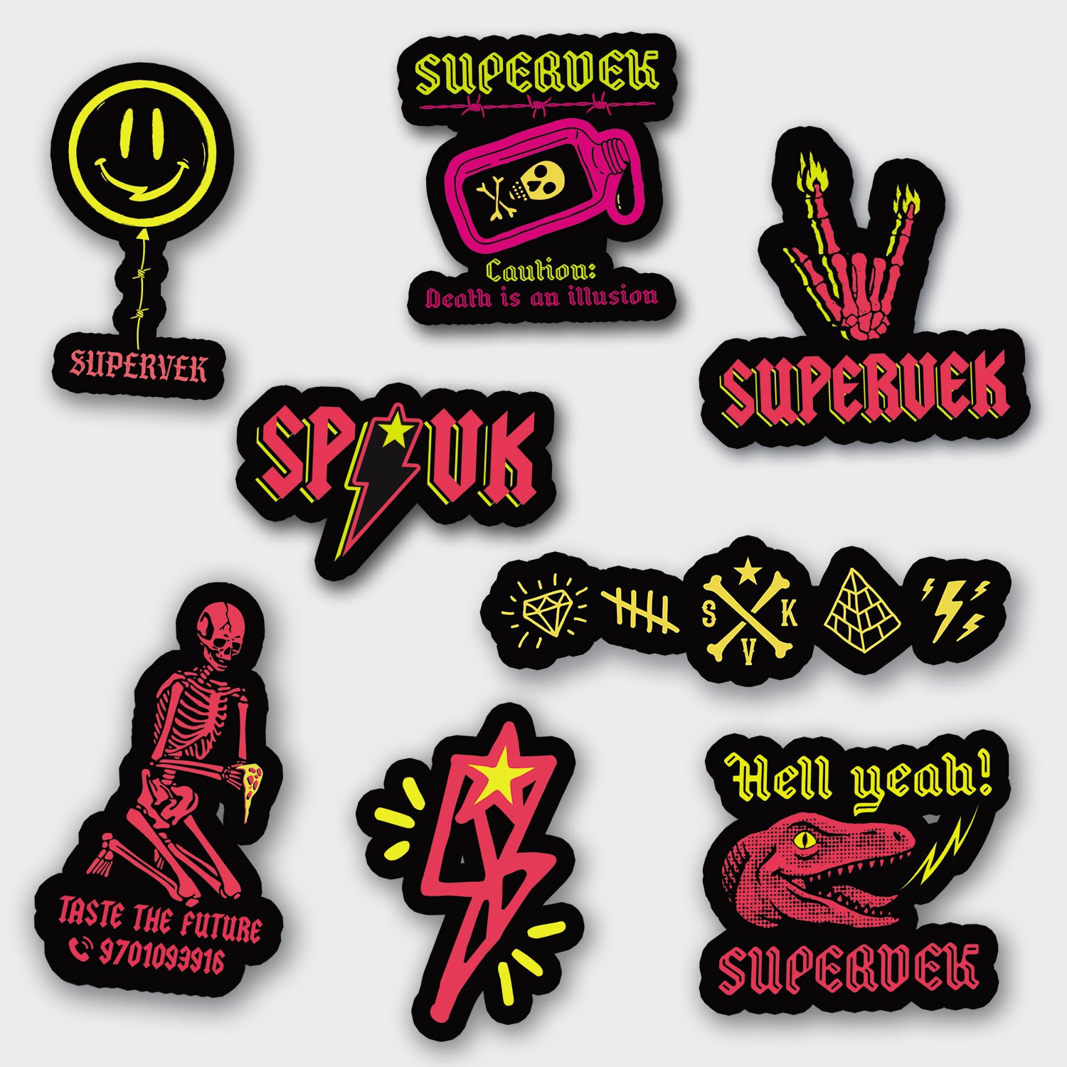 Vekers Stickers - Supervek India