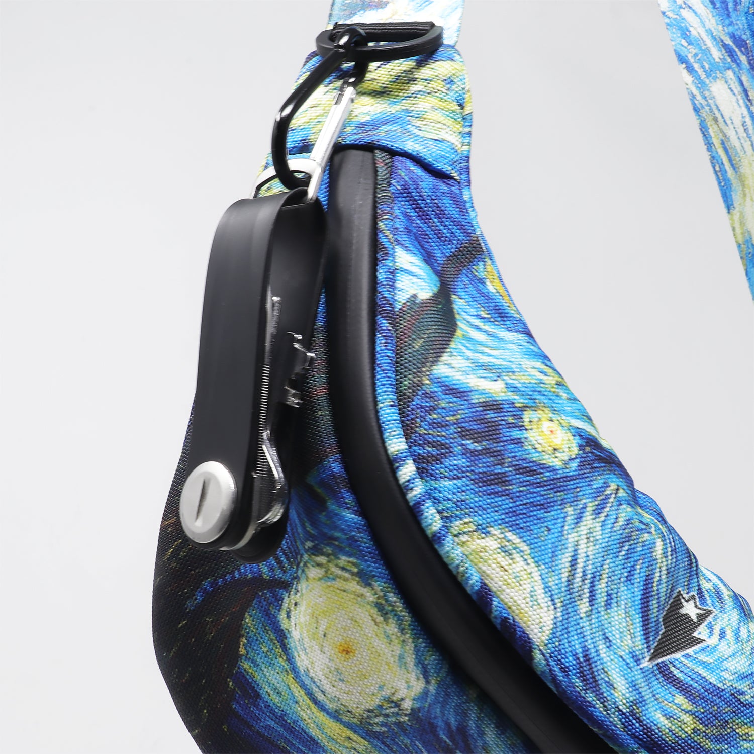 Supervek Crossbody Slinger - Starry Night - Urban Functional Fanny Hip Bag for Everyday Essentials - Lifestyle