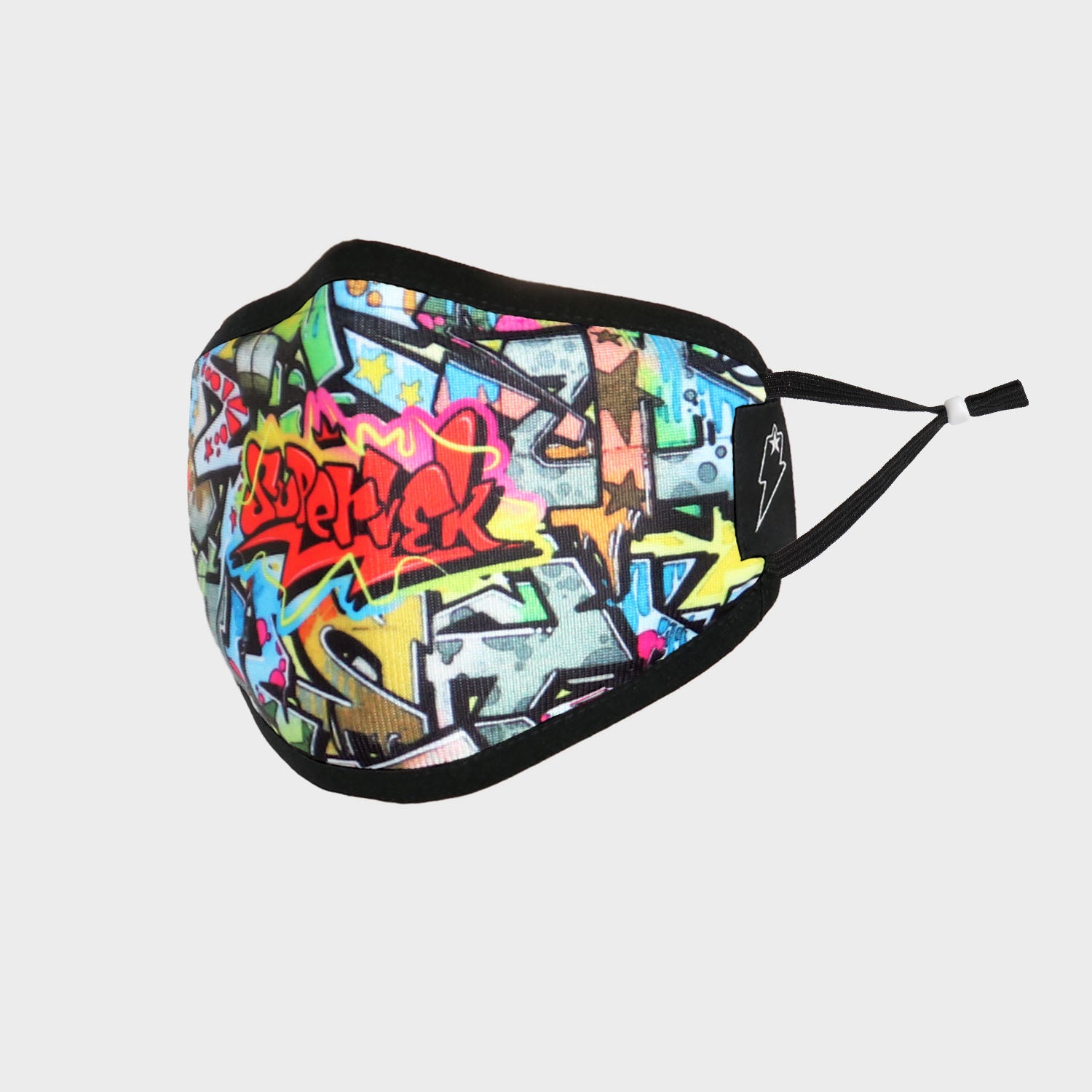 Graffiti Face Mask - Supervek India, smsk-graf-1, smsk-graf-2