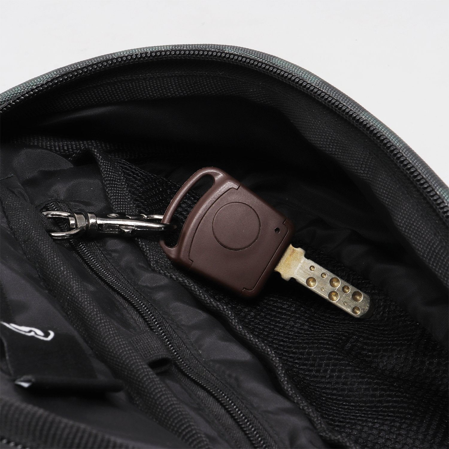 Supervek Crossbody Slinger - Carbon Black - Urban Functional Fanny Hip Bag for Everyday Essentials - Key Holder