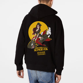 Pin-up Bomb Pullover Hoodie